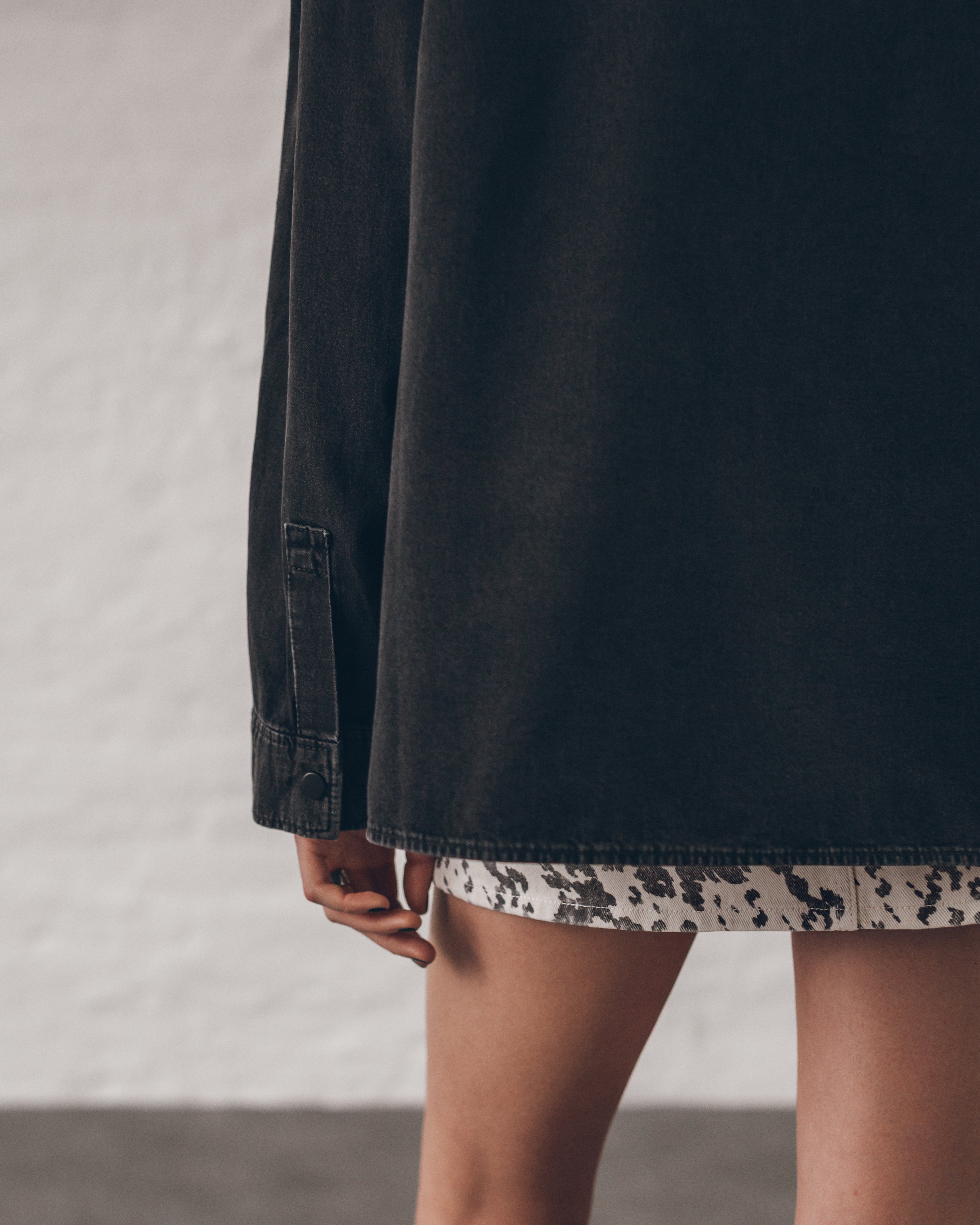 Chemise Oversize The Black Denim