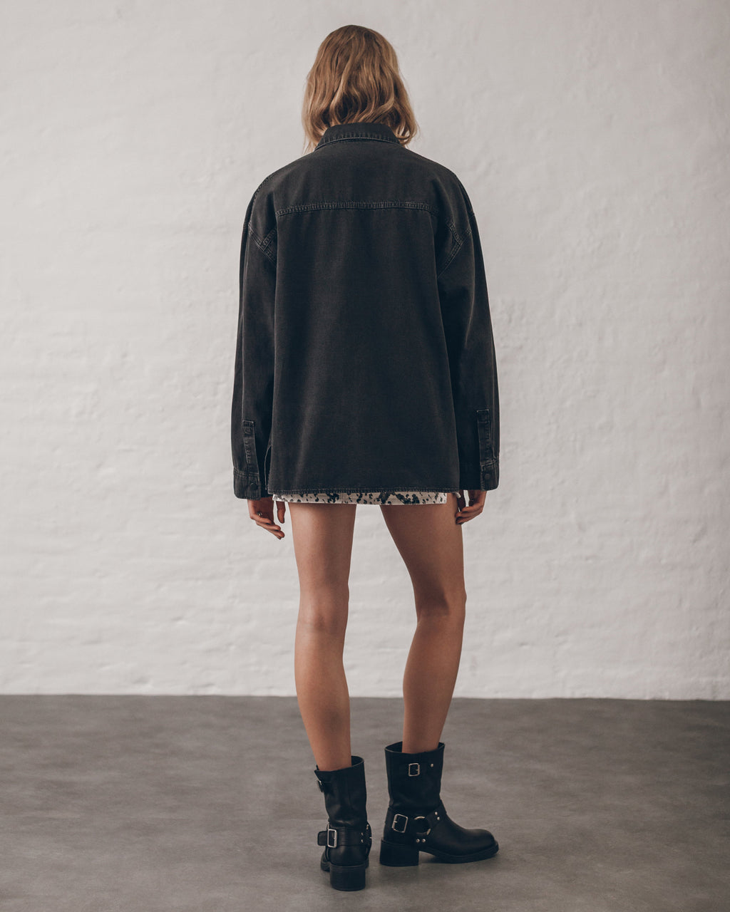 Chemise Oversize The Black Denim