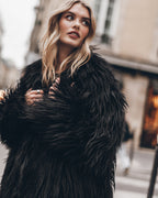 Manteau The Black Fluffy