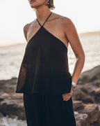 Top The Black Halterneck