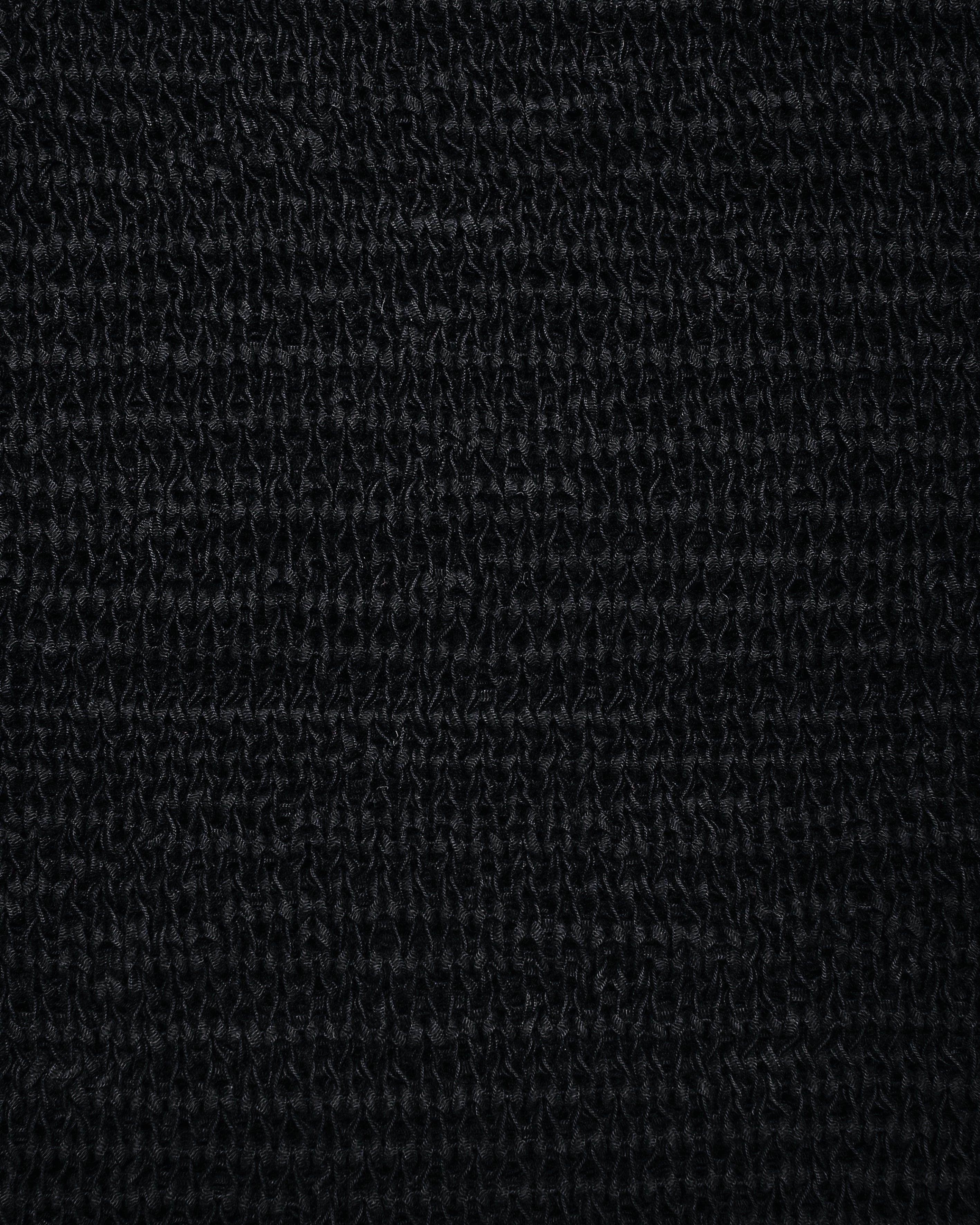 The Black Knitted Low Back Longsleeve Dress The Black Knitted Vest Top The Black Long Knitted Ski...