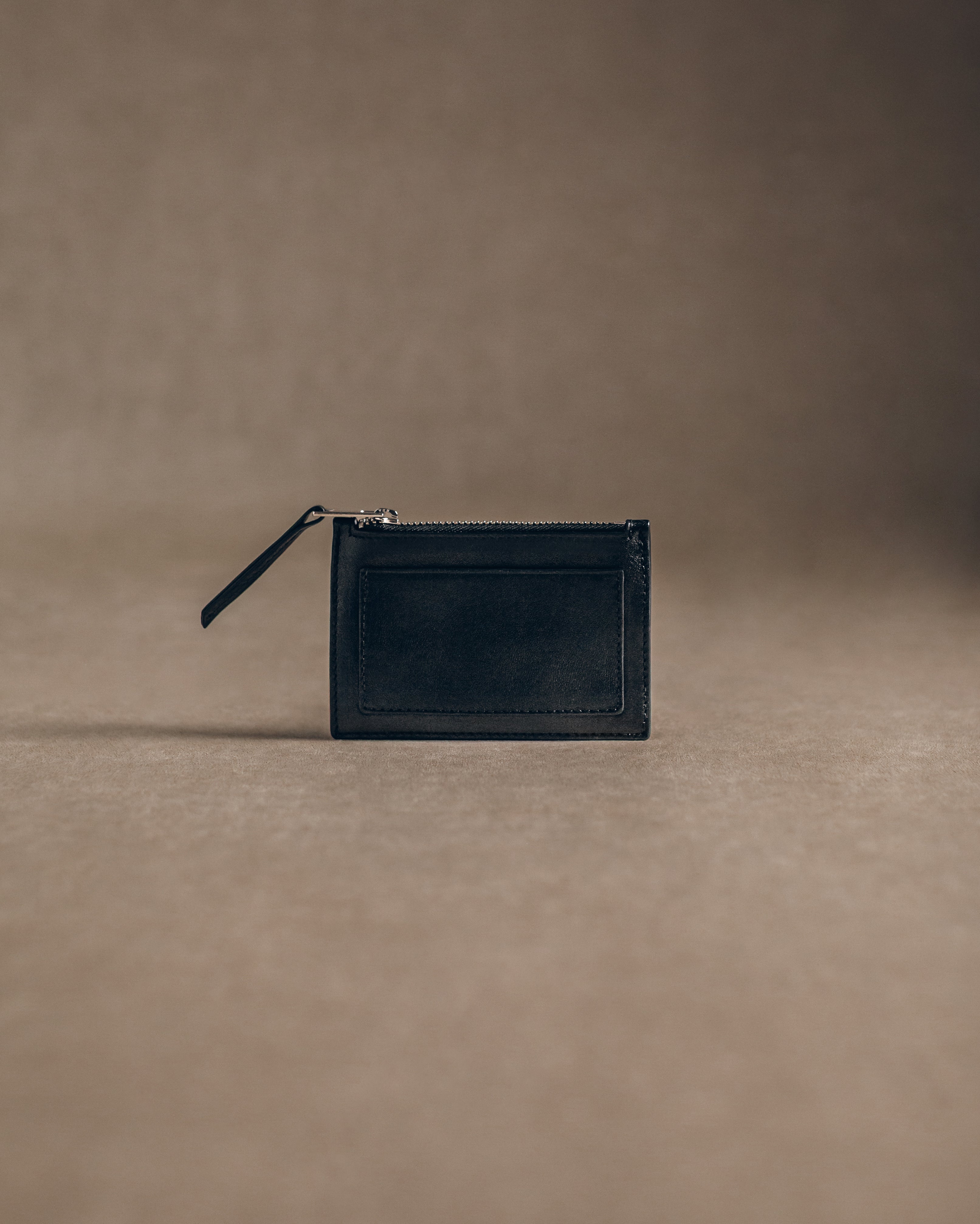 The Black Leather Wallet Product Shot - Product photo