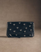 The Black Studded Zowie Bag Product Shot - Product photo