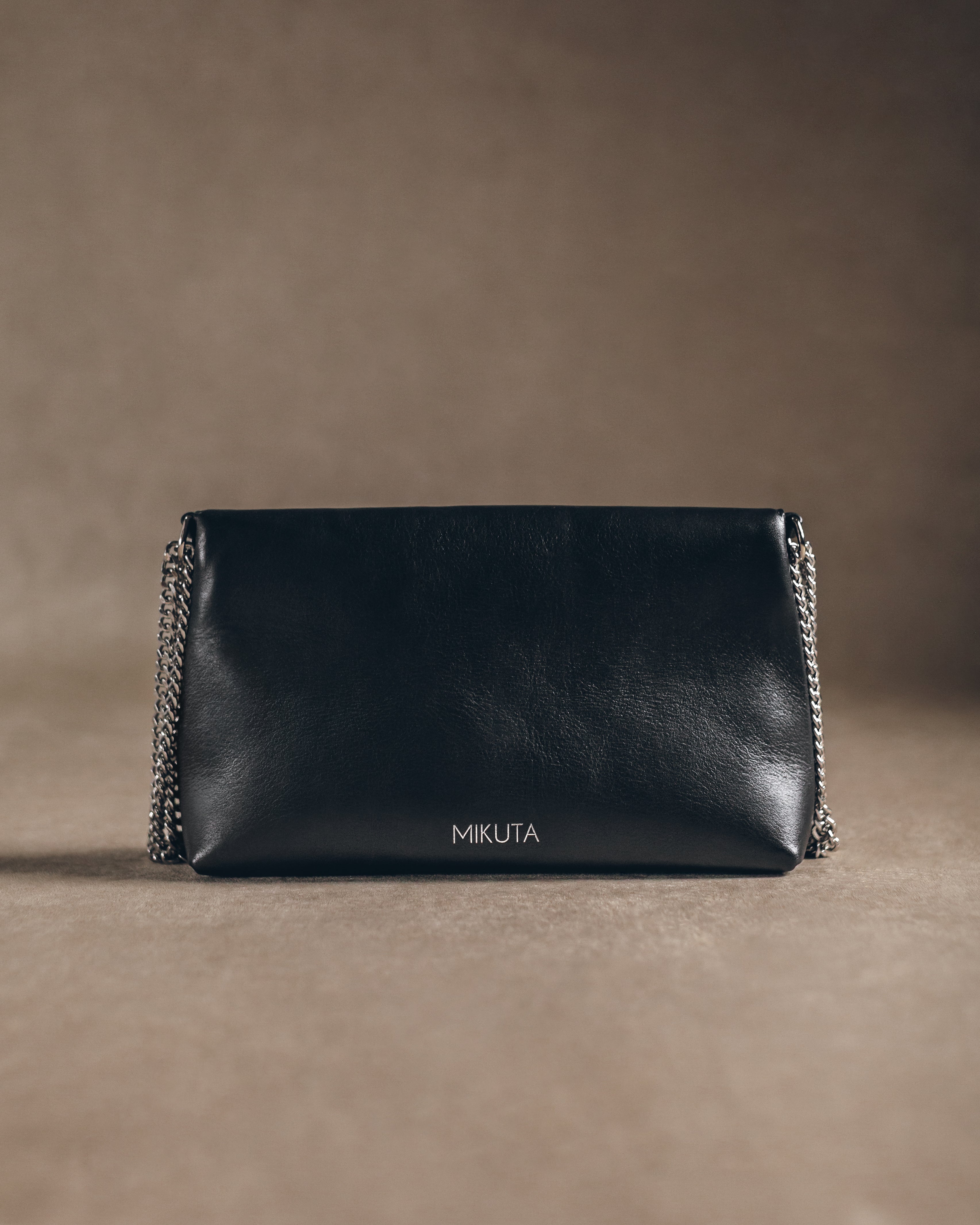 The Black Studded Zowie Bag Product Shot - Product photo