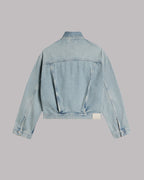The Blue Loose Denim Jacket Product Shot - Product photo