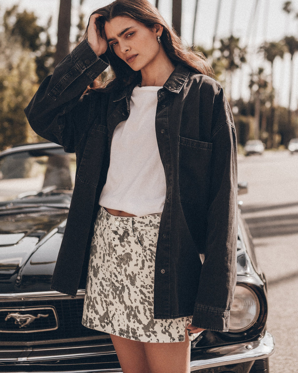 Chemise Oversize The Black Denim