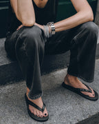 Sandales The Black Studded Leather