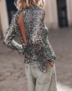 Blouse The Dark Sequin