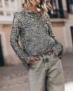 Blouse The Dark Sequin