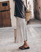 The Light Long Sequin Skirt