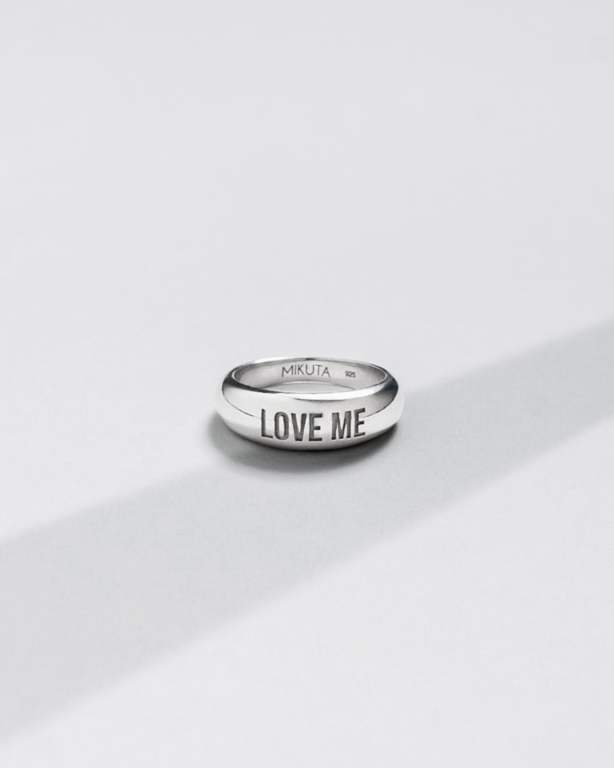 MIKUTA love me ring - romantic Valentine's Day jewelry