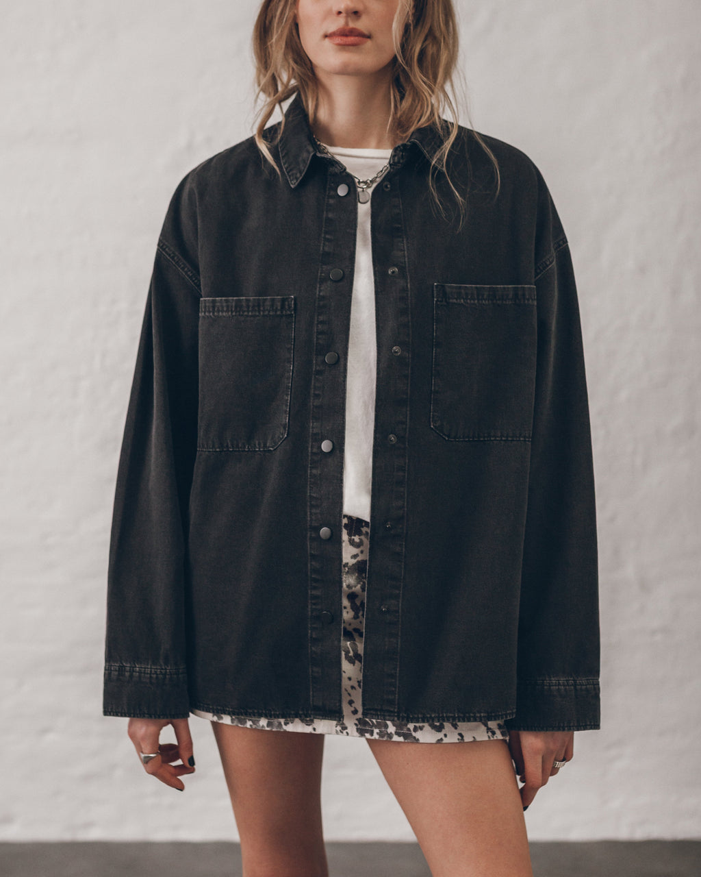 Chemise Oversize The Black Denim
