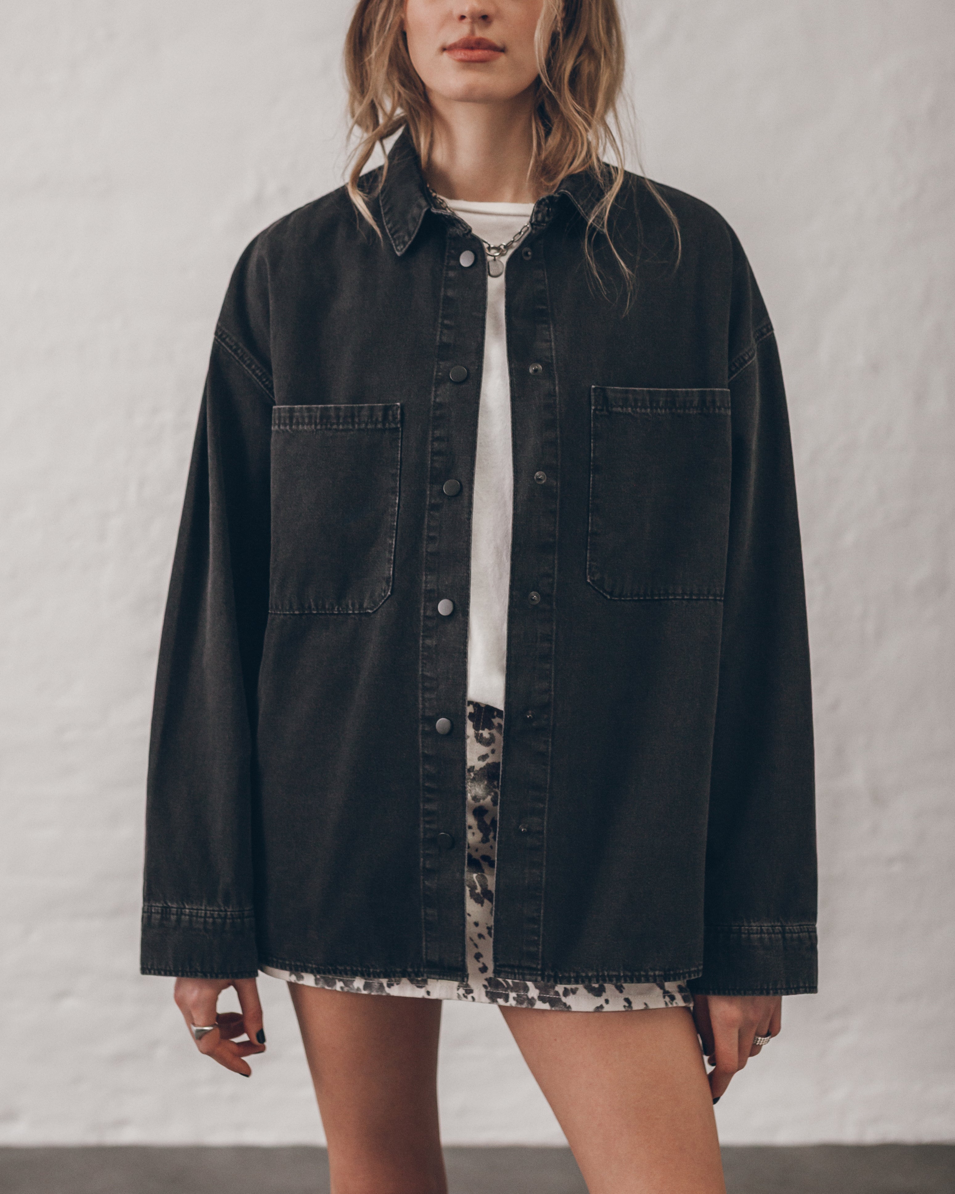 Chemise Oversize The Black Denim