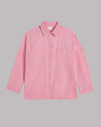 The Pink Cotton Oversized Shirt Product Shot - Product photo