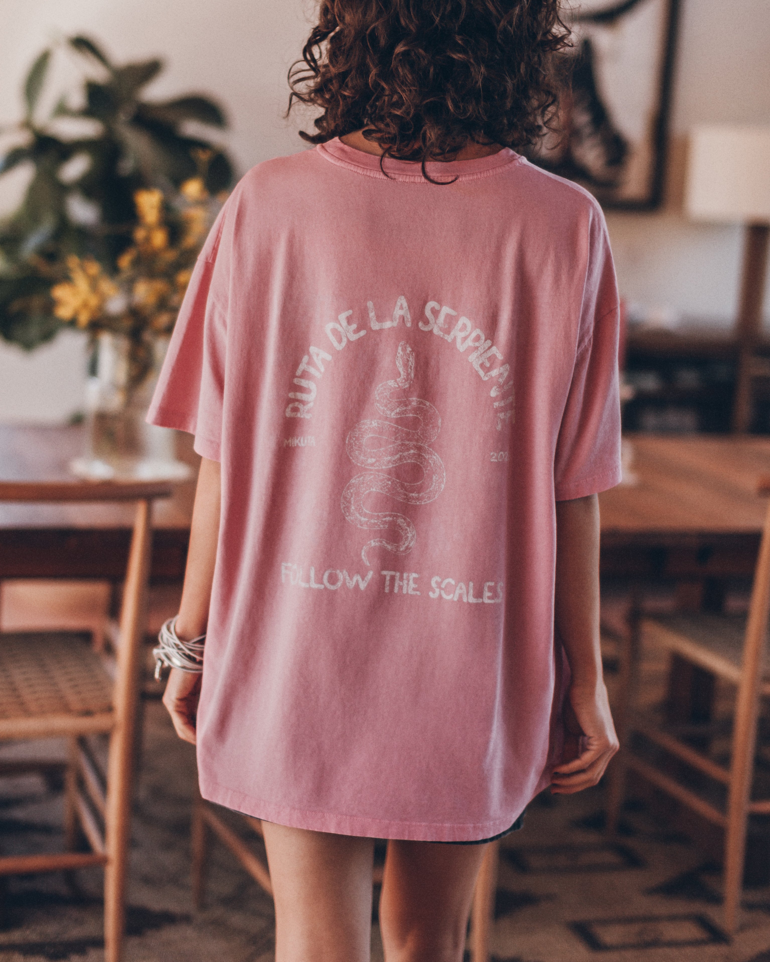 T-Shirt The Pink Hotel Palma Rosa Oversized