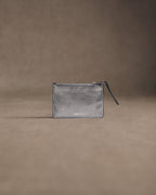 The Silver Leather Wallet Product Shot - Product photo