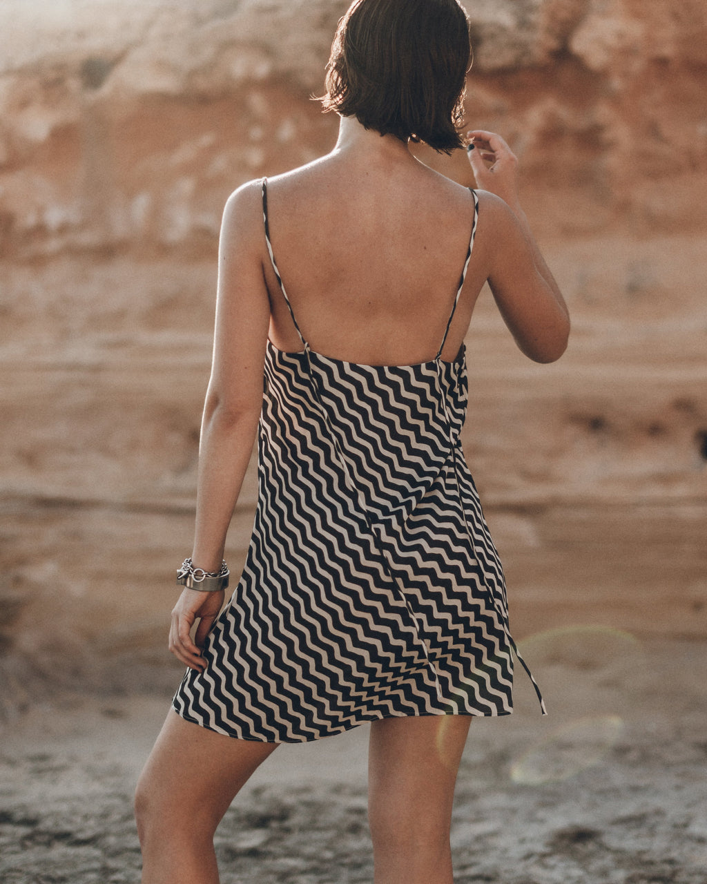 Robe The Striped Sheer