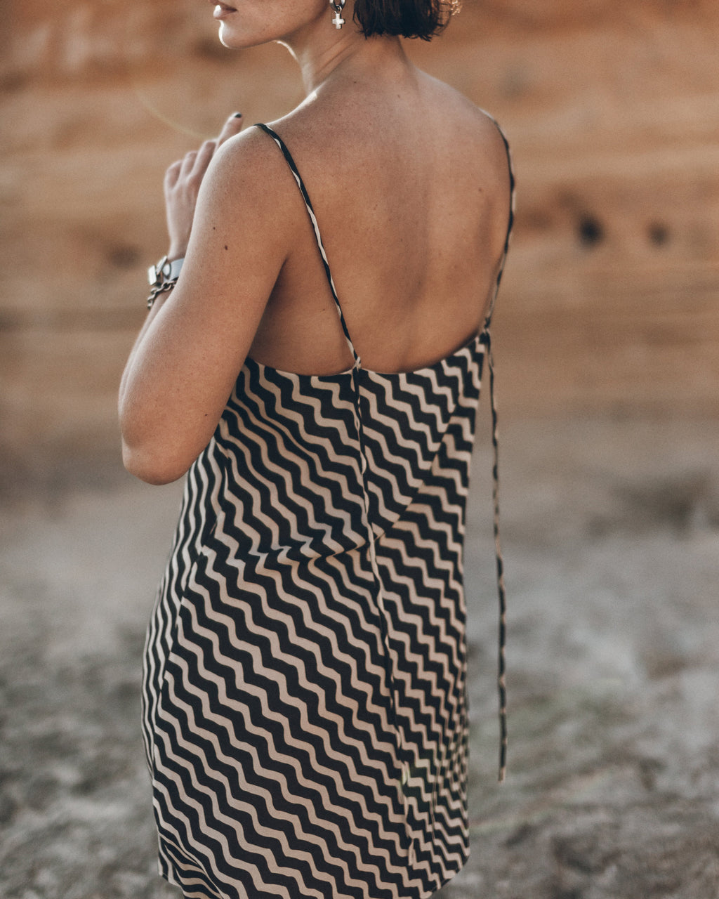Robe The Striped Sheer