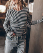 Haut The Striped Thin Linen