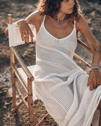Robe The White Knitted