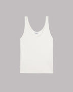 The White Regular Tank Top - Product photo