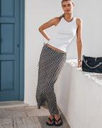 Jupe The Striped Long Sheer Slip