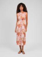 Robe Midi Milhan Patchila Ocre