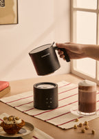 Milk Frother Studio Pro - Dishwasher-Safe Milk Frother & Heater - Black