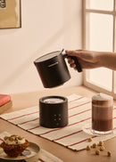 Milk Frother Studio Pro - Mousseur & Chauffe-Lait Compatible Lave-Vaisselle - Noir