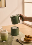 Espumador de leche Studio Pro - Espumador y calentador de leche compatible con lavavajillas - Verde salvia
