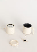 Milk Frother Studio Pro - Dishwasher Compatible Milk Frother & Warmer - Off-White