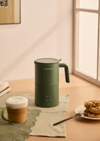 Studio Pro Milk Frother - Dishwasher-Safe Frother & Milk Heater - Sage Green