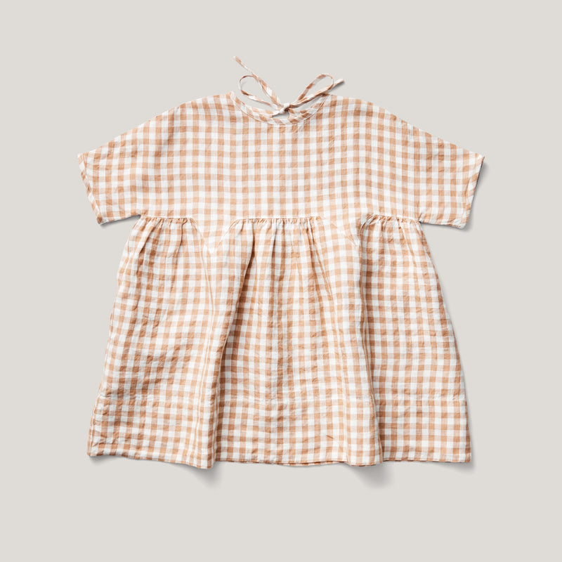 Vestido Millie vichy - Selección Soor Ploom disponible en amaetc.com, concept store ecológico para niños