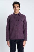 Milo Overshirt - Plum