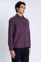 Milo Overshirt - Plum