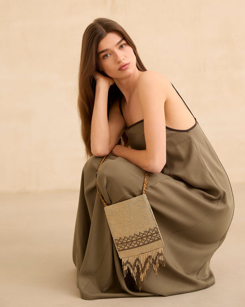 MIM Bolso Unica Swing Bag Dorado