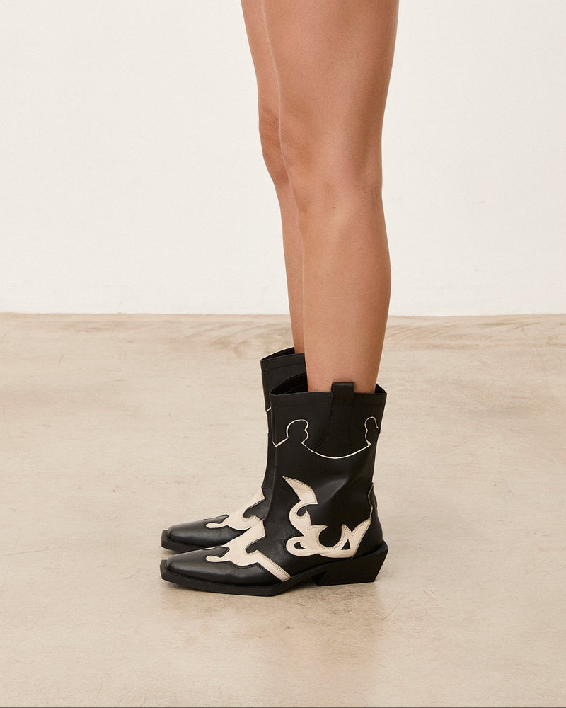 MIM Botas y botines LORY WESTERN NEGRO