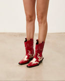 MIM Botas y botines LORY WESTERN ROJO