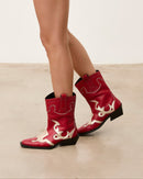 MIM Botas y botines LORY WESTERN ROJO