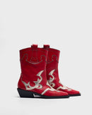 MIM Botas y botines Lory Western Red