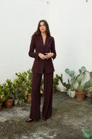 MIM Chaqueta BLAZER ELY BERENJENA