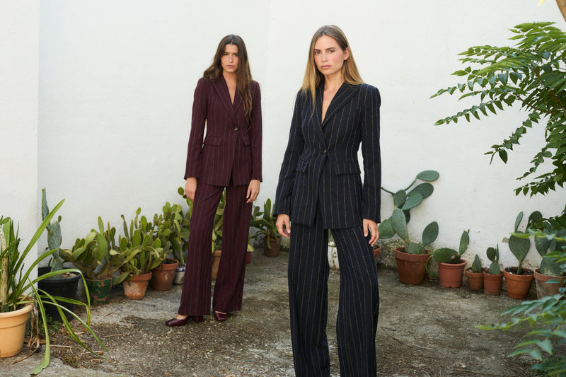 MIM Chaqueta BLAZER ELY BERENJENA