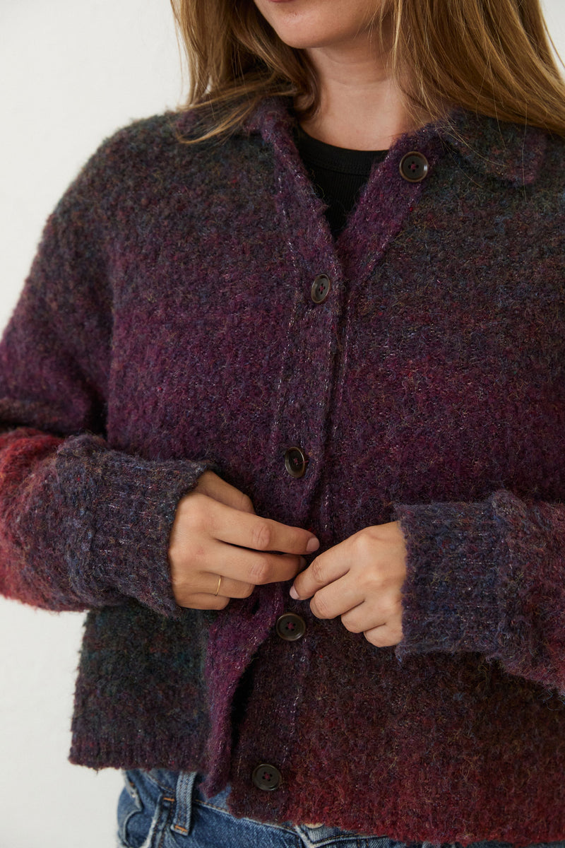 MIM Chaqueta Chaqueta Oli Burdeos