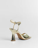 MIM Sandalia de tacón Adele Dorado