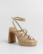 Sandalias de Tacón Nori - Nude