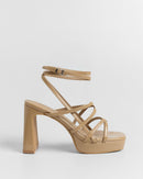 Sandalias de tacón Nori - Piel