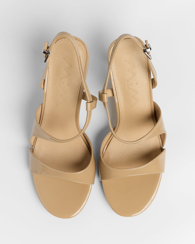 MIM Sandalia de tacón Rafaella Nude