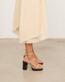 MIM Sandalia de tacón WILLY BEIGE