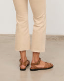 MIM Sandalia plana ODD CAMEL