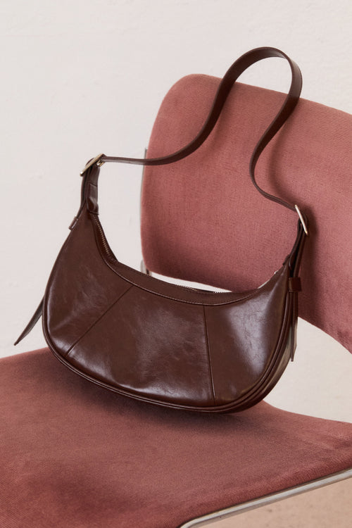 Mim shoes Bolso UNICA BYE BAG CHOCOLATE